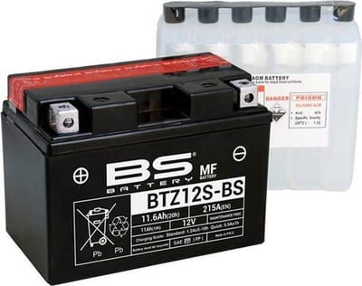 Bs Battery Btz12S-Bs / Ytz12S-Bs Accu