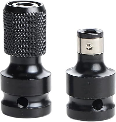 Impact Wrench Adapter Set 1/2 naar 1/4 - Hoogwaardige Carbon Staal Veiligheidsklem voor Multi-Functionele Gebruik en Bit Bevestiging