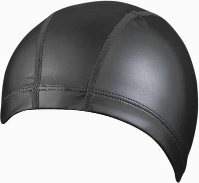 BECO badmuts, PU coated, lycra, zwart**