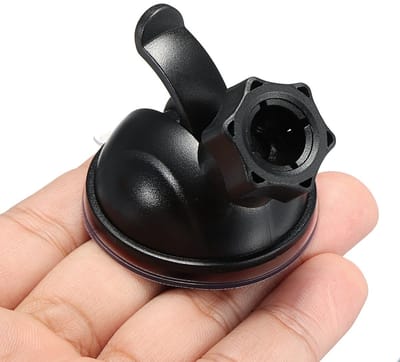 Allecto - Vervangende Zuignap - Compatibel met Dashcam - Lichtgewicht - Zwart - Universeel - Handvrij gebruik - Ideaal voor Nextbase Dashcams