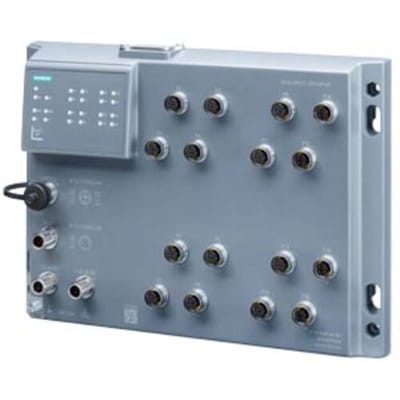 Siemens 6GK52160HA002ES6 6GK5216-0HA00-2ES6 Industrial Ethernet Switch 10 / 100 / 1000 MBit/s
