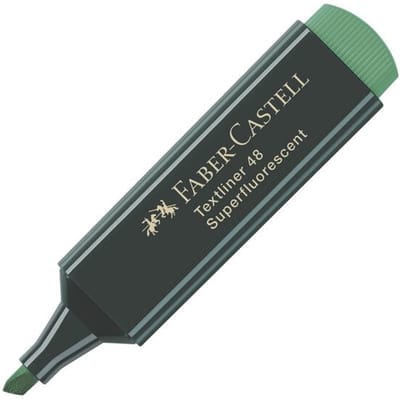 Faber-Castell tekstmarker 48 - fluoriserend groen - markeerstift - FC-154863
