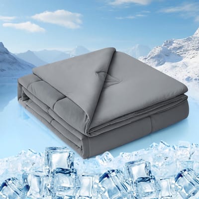 Dailygoods- Koeldekbed Arc-Chill - Ademend - Zacht - Eenpersoons 150 x 200 cm - Japanse Technologie - Koelgevoel - Dekbed