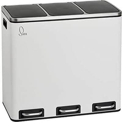 Pedaalemmer 54 Liter met Afvalscheiding en Elegant Design