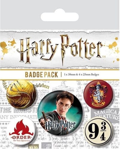 Pyramid International Harry Potter - Gryffindor Pin - Set van 5 - Multicolours