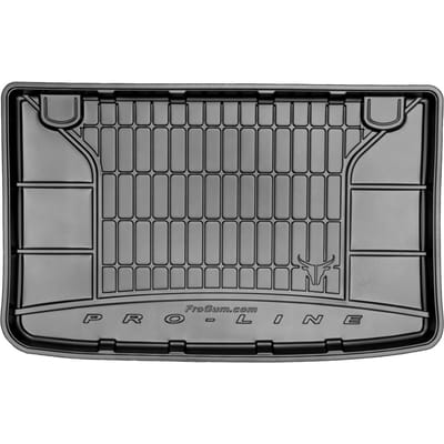 Premium Custom - Renault Clio IV Hatchback (2012-2020) - Kofferbakmat - TPE Rubber - 5cm Rand - 5-deurs