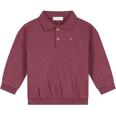 Sweet Petit baby sweater Pim Red Brown 56 heren