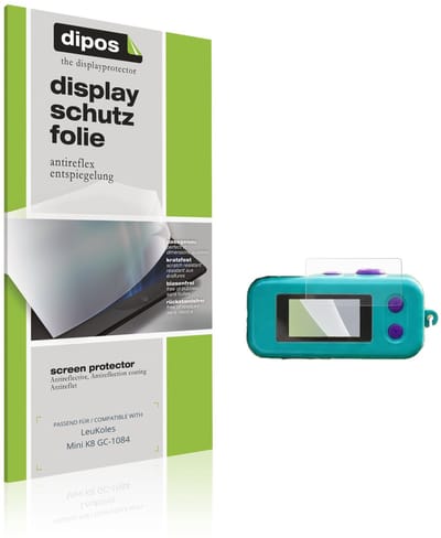 dipos – 4x Matte Beschermfolie geschikt voor LeuKoles Mini K8 GC-1084 | Krasbestendige & antireflecterende Screenprotector Ultra-Thin
