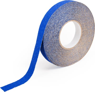 Antislip tape voor trappen zelfklevend 25mm breed - Blauw - 25 mm breed - Marine antislip tape - Rol 18,3 meter -ook voor zwembadranden en voor in boten als antislip