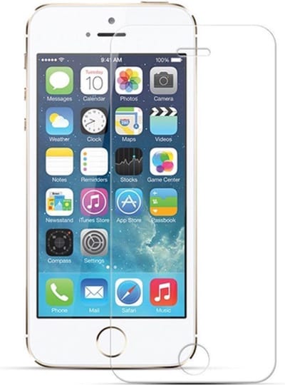 TG Techgrip - 3 Stuks Screenprotector Geschikt voor iPhone 5/5s/5SE - 2.5 D 9H HD Diamond Glas Screen protector Tempered Glass Beschermglas geschikt voor iPhone 5/5s/5SE