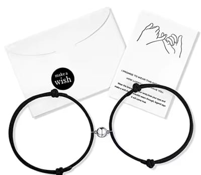 Akyol - magneet armband - koppel armband - cadeau voor hem en haar - moederdag - valentijn - armband voor koppels
