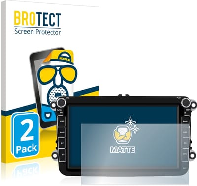 BROTECT - Screenprotector voor Isudar T72 8" - Folie Beschermfolie matte 2 Stuks