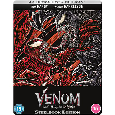 Venom: Let There Be Carnage Zavvi Exclusive 4k Ultra HD Steelbook (reprint, limited 1,000 units)