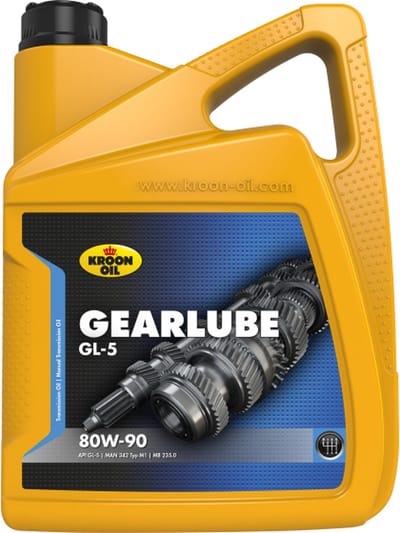 Kroon-Oil Gearlube GL-4 80W-90 - 01307 | 5 L can / bus