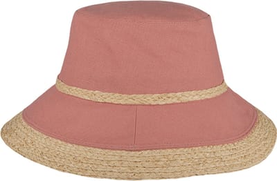 Charlie - Polyester strandhoed - Terracotta