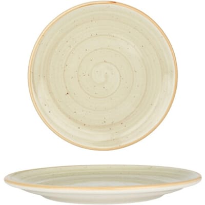 Bonna Dessertbord - Aura Terrain - Porselein - 19 cm - set van 6