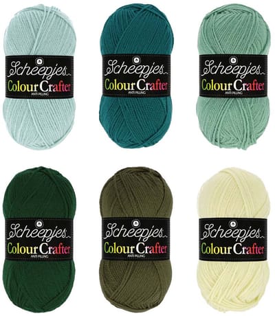 Scheepjes Colour Crafter colour pack The Veluwe