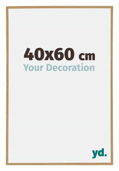 Your Decoration - Fotolijst 40x60 cm - Kunststof - Beuken Licht - Evry