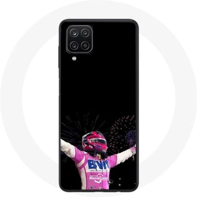 Coque Samsung Galaxy A12 Formule 1 Sergio Pérez Mendoza gagné la course