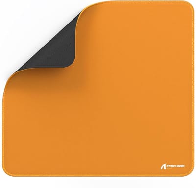 ATTACK SHARK CM02 - Gaming Muismat - XL 450x400x4 mm - Waterafstotend - Antislip - Gestikte Randen - Oranje
