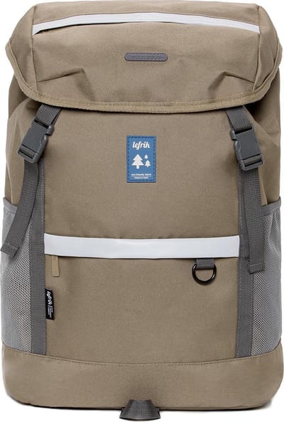 Lefrik Mountain Laptop Rugzak - Eco Friendly - Recycled Materiaal - 15 inch - Tobacco