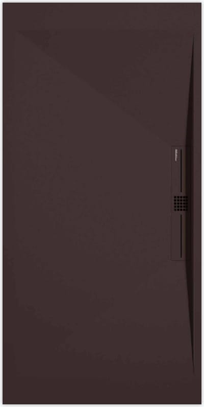 Sanifun douchebak Stone Side Chocolate Smooth 1400 x 900 P