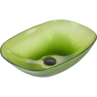 MOENGO - Wastafel - Groen - Solide ondergrond