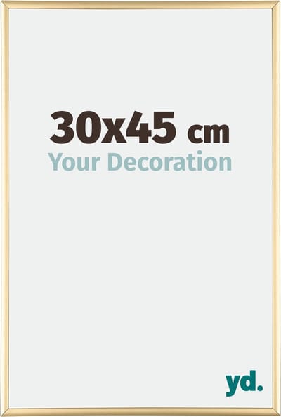 Your Decoration - Fotolijst 30x45 cm - Aluminium - Goud - Kent
