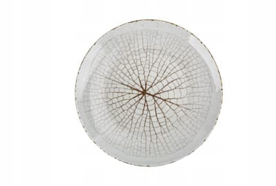 Lubiana Blad Plat Dinerbord 27 cm - Stijlvol Porselein