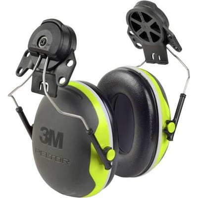 3M PELTOR X4P3 gehoorkappen met helmbevestiging Hi-Viz