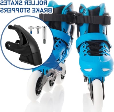 Set van Remstoppers voor Inline Skates, Universele Rempads met Montage Schroeven, Veiligheidsaccessoires voor Skaten en Sporten