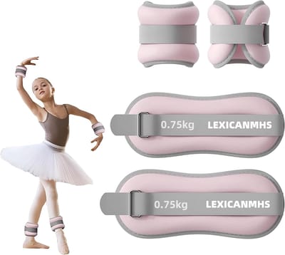 Gewichtsmanchetten voor Kinderen - Set van 2, Perfect voor Dans en Fitness