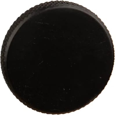 Bertomani Meubelknop - Zamak - Zwart - Rond - 48mm - Set Van 2