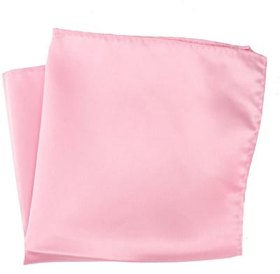 Vierkant zakdoekje voor heren - Satijnen zakdoekje voor heren - Effen zakdoekje - Geschikt voor kerstfeesten, bruiloften en formele gelegenheden - 30 cm x 30 cm