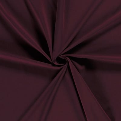 Tricot / Jersey Stof Uni per Meter – Wijn Rood – Rekbaar & Zacht – Comfortabele Kledingstof – Voor Shirts, Jurken & Leggings