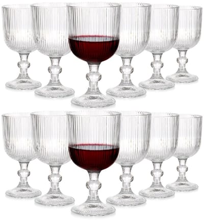 Wijnglazen Glas 340 ml 12 stuks - Wijnglas - Set - Wijn
