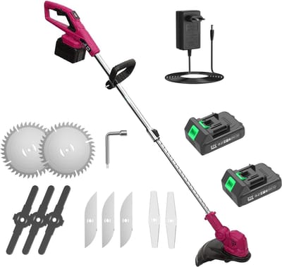 Draadloze Grastrimmer - Tuin Trim Tool - Gazon Onderhoud - Lichtgewicht Ontwerp - 123 cm Lengte