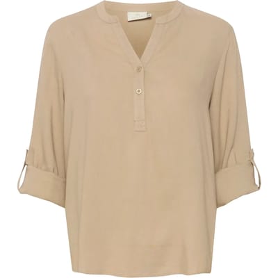 Kaffe Blouse Kamilia Blouse 10508313 Chinchilla Dames Maat - W44