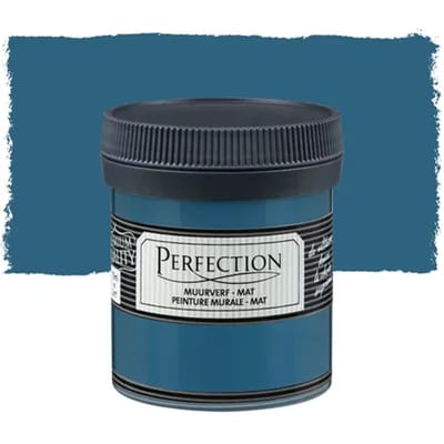 Perfection Muurverf Verftester - Mat - Indigo Blauw - 75ml
