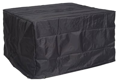 Hoes MCW-J41, dekzeil beschermhoes, tuinmeubelset buiten, antraciet ~ 75x123x123cm