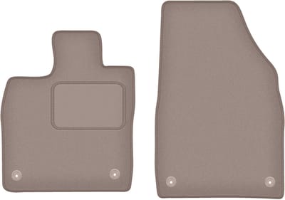 Wielganizator WLG-CARLUX Serie - Auto Vloermatten Voor - Cupra Born Hatchback (2021-) - Beige