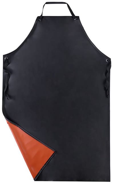 Schort Heren - Slager Schort Waterdichte Schort Heren Kunstleren Schort Zwarte Schort Afwas Keuken Hoge Kwaliteit Schort Chef Slager