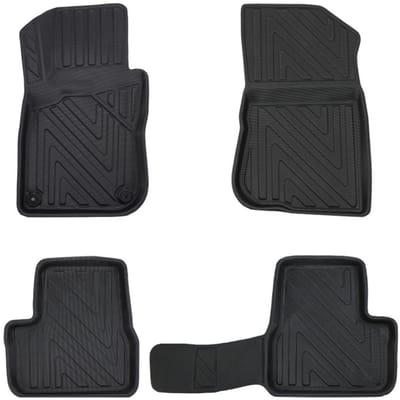 Rubbermatten Peugeot 2008 2002-2019 (complete set) - Premium carbonlook