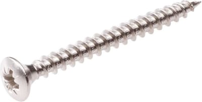 PARKERS .LENSKOP. 3.5 x 25 mm.lang. R.V.S.-A2. 18 STUKS METAAL SCHROEVEN. Deltafix.
