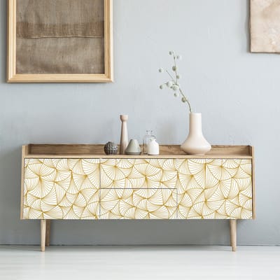 Scandinavische meubelsticker van Wernner, 40 x 60 cm