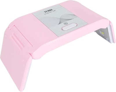 YUBBI Opvouwbare UV LED Nagellamp Mini - Nageldroger - 12 LED Lampen - Roze- 36 Watt