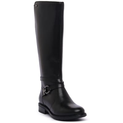 Platte laarzen Valleverde NERO