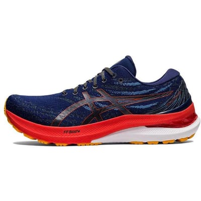 Asics Gel Kayano 29 Deep Ocean Cherry Tomato Heren Sneakers Blauw 1011B440-401 41.5 blue