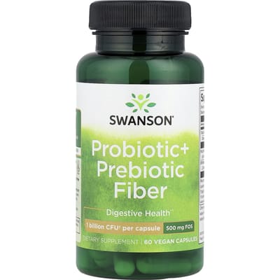 Probioticum + Prebiotische Vezels, 60 Veggie Capsules