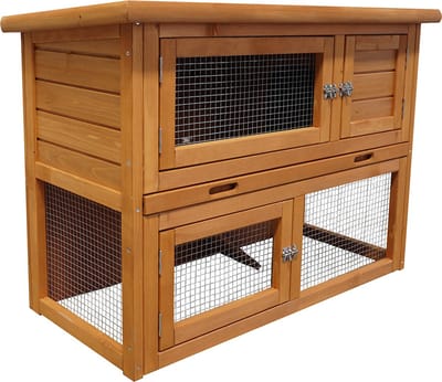 Duvo Woodland Barnie - Konijnenhok - 95 x 45 x 70 cm